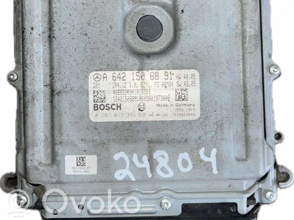 Mercedes-Benz R W251 Engine control unit/module 