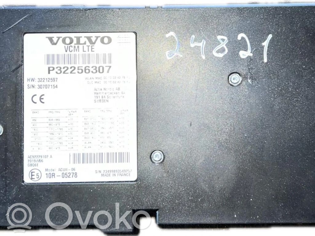 Volvo S90, V90 Telefono valdymo blokas 