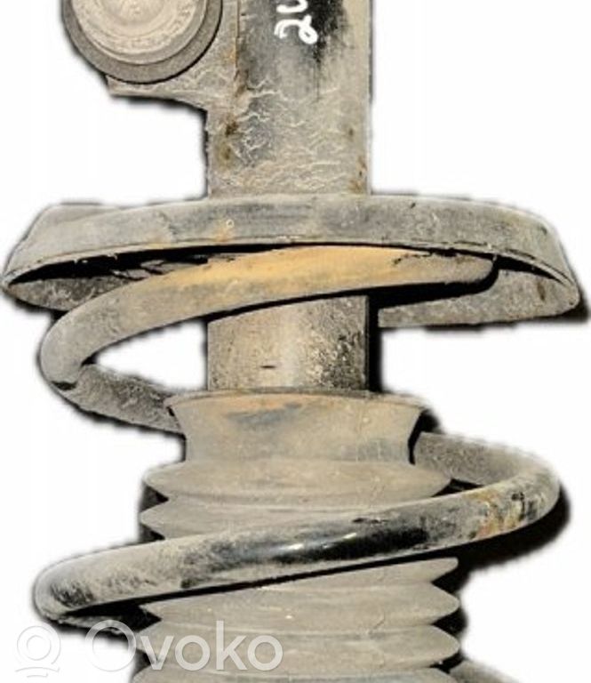 Front shock absorber with coil spring