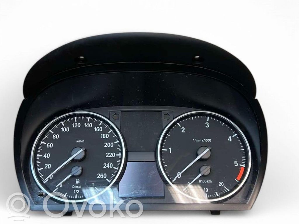 BMW 3 E90 E91 Speedometer (instrument cluster) 