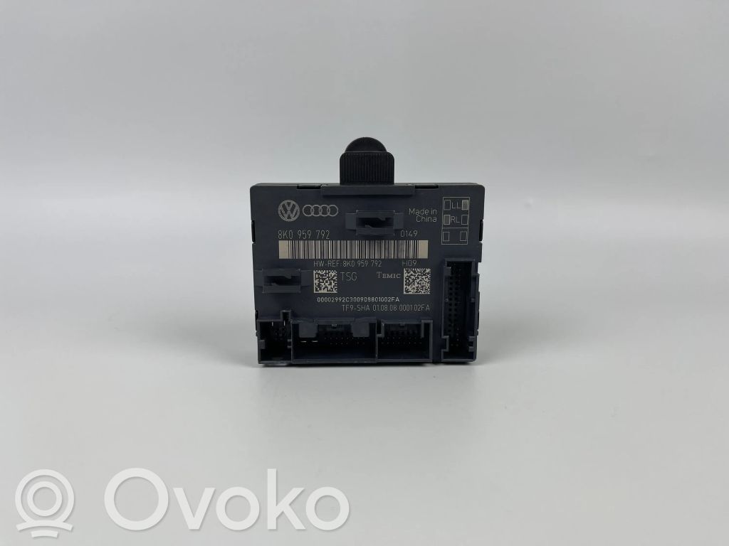 Unidad de control/módulo de la puerta   8K0959792,8K0959792