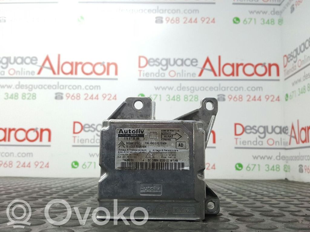 Airbag control unit/module   9666412180,609973600