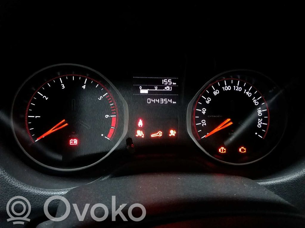 Citroen C-Elysée Spidometrs (instrumentu panelī) 
