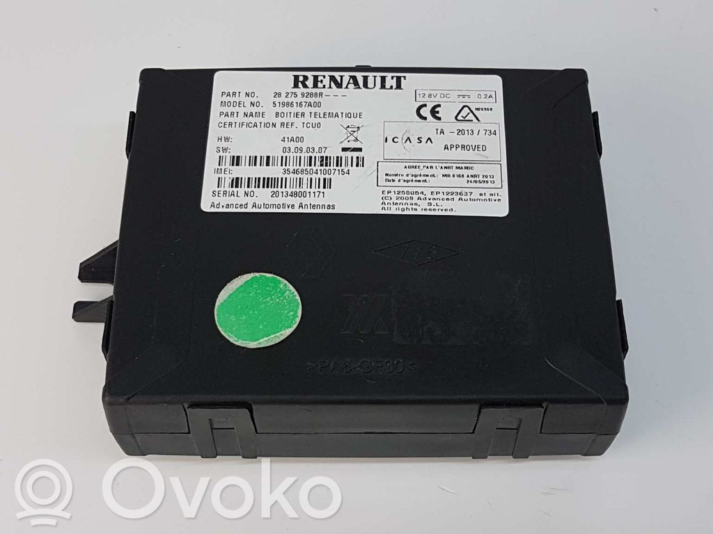 Renault Kangoo II Otras unidades de control/módulos 