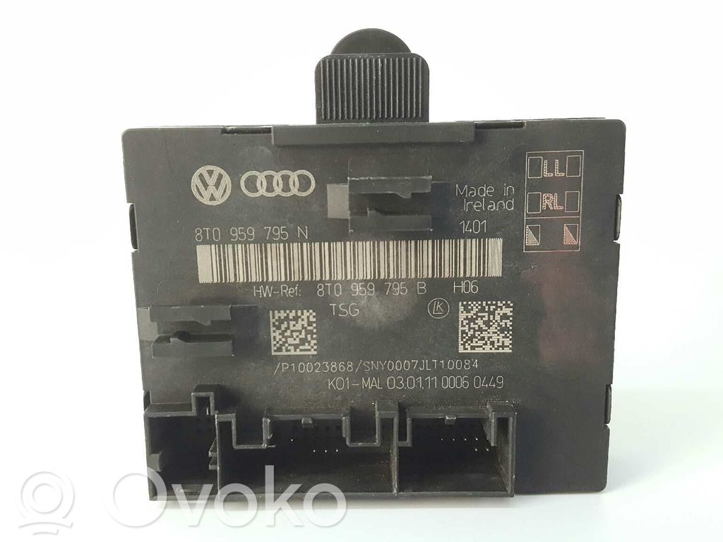 Audi A5 Sportback 8TA Centralina cancello 