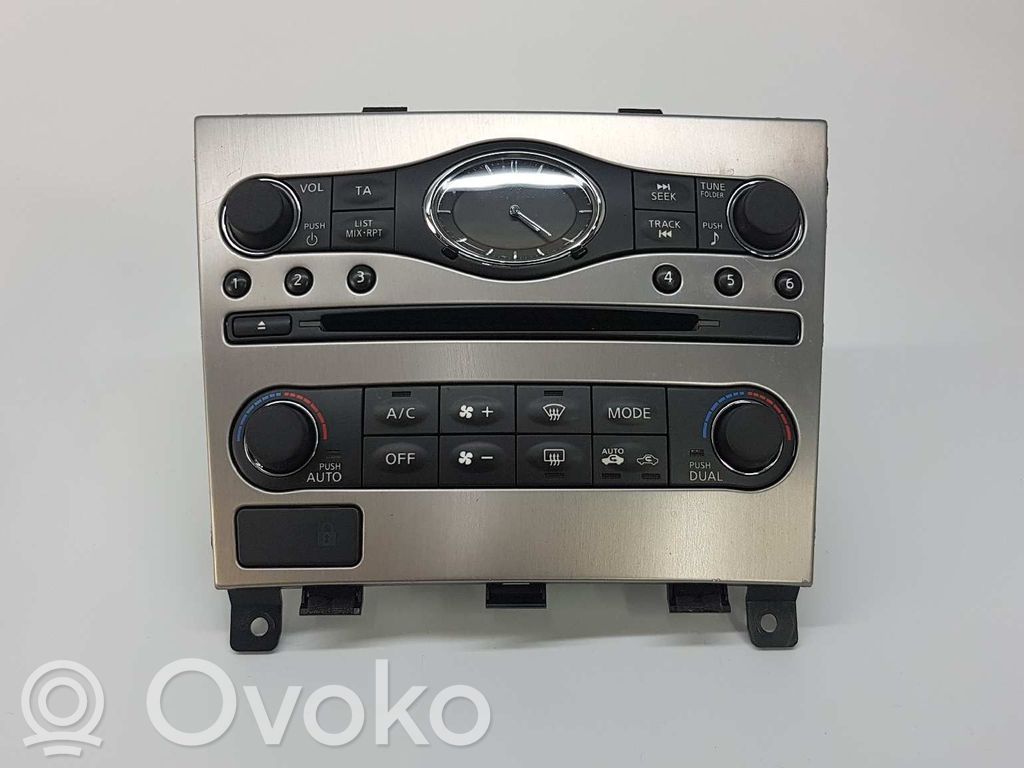 Infiniti G37 Climate control unit 