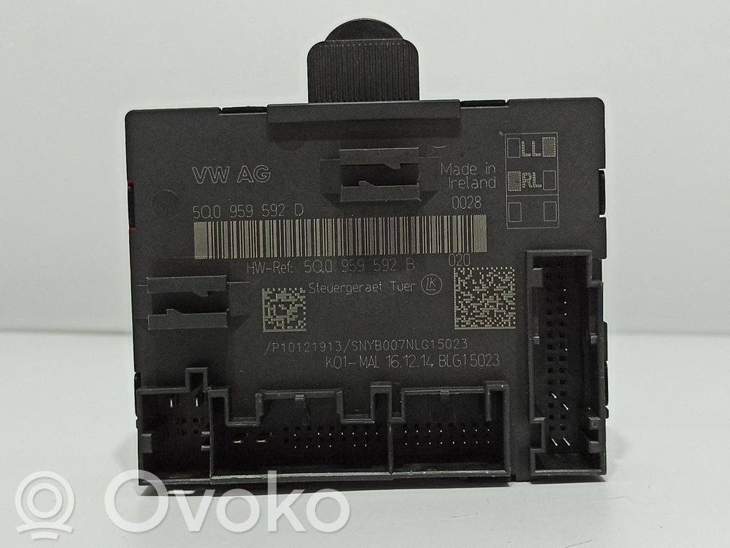 Volkswagen Golf SportWagen Homelink control unit 