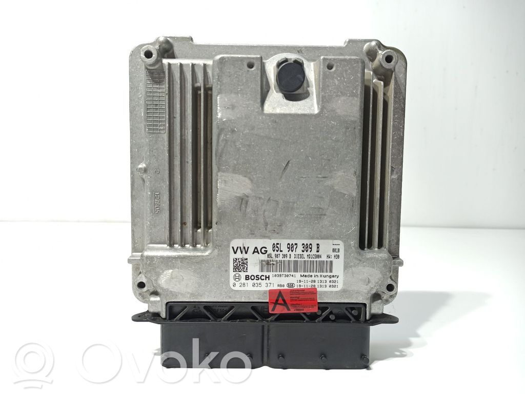 Engine control unit/module   05L907309B,05L906022BK
