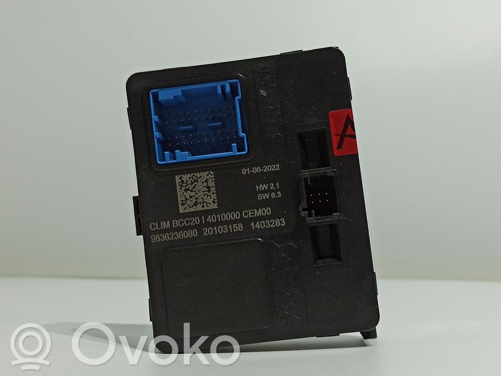 Alte unități/module de control   9836236080,20103158