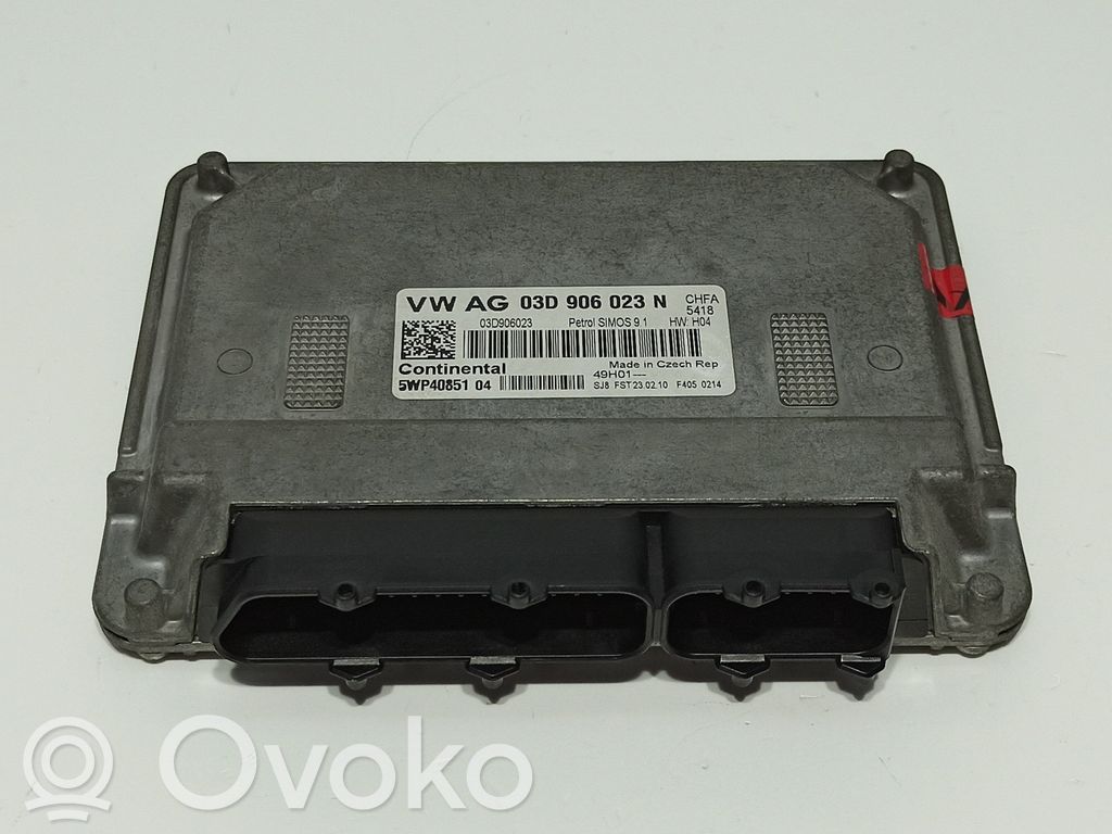 Engine control unit/module   03D906023N,5WP4085104