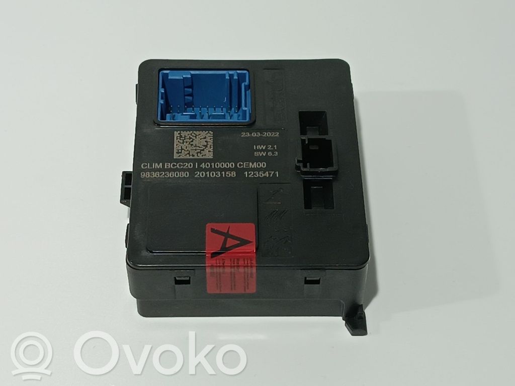 Autres unités de commande / modules   9836236080
