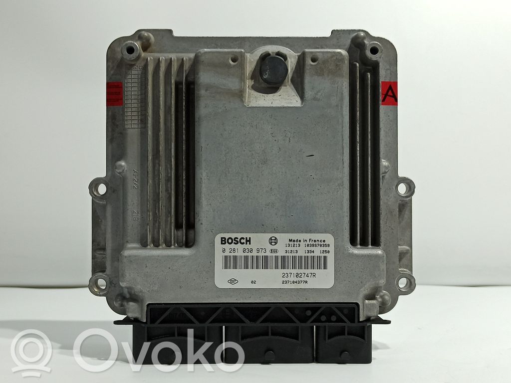 Moottorin ohjainlaite/moduuli   237102747R,237103370R