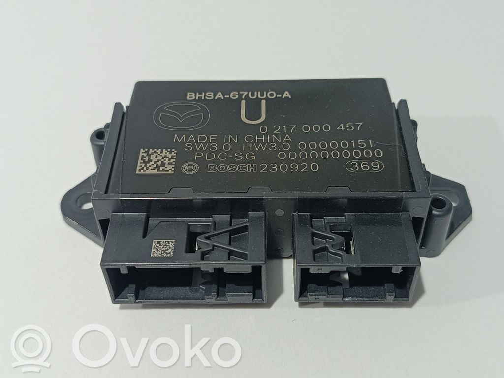 Mazda CX-30 Other control units/modules 