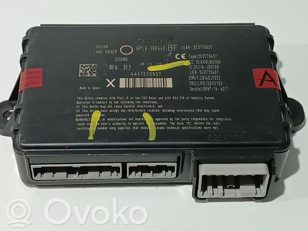 Land Rover Range Rover L405 Altre centraline/moduli 