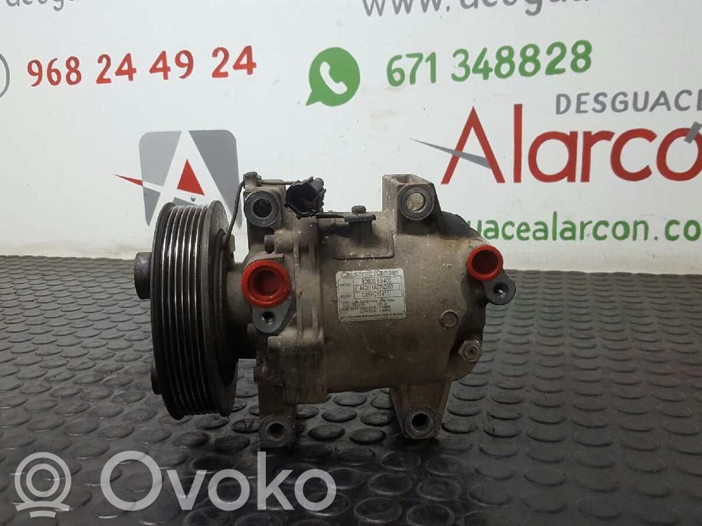 Kompresor / Sprężarka klimatyzacji A/C   92600EB400,A42011A0702003,C05H210411