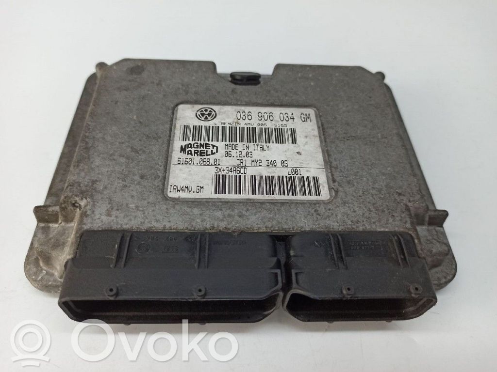 Engine control unit/module   036906034GM,6160106801,CRMY234003