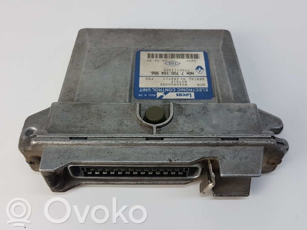 Unidad de control/módulo del motor   7700104956,7700111205,282717