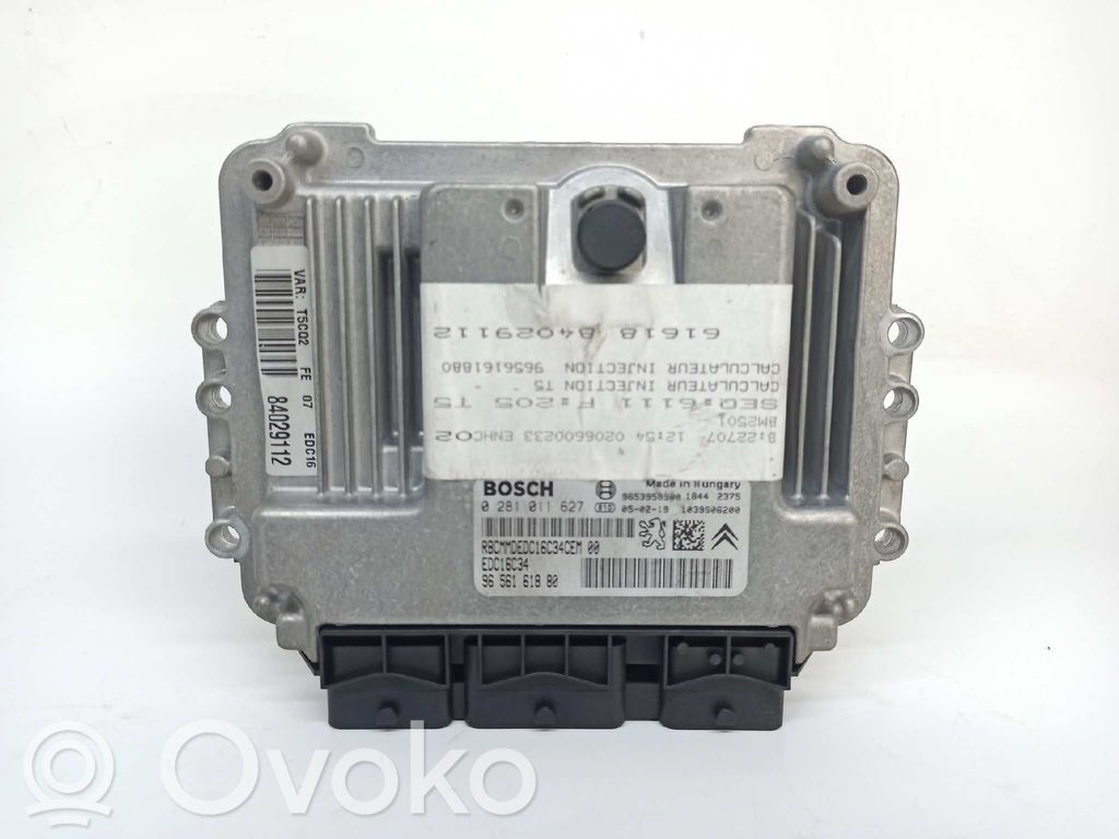 Peugeot 307 Calculateur moteur ECU 