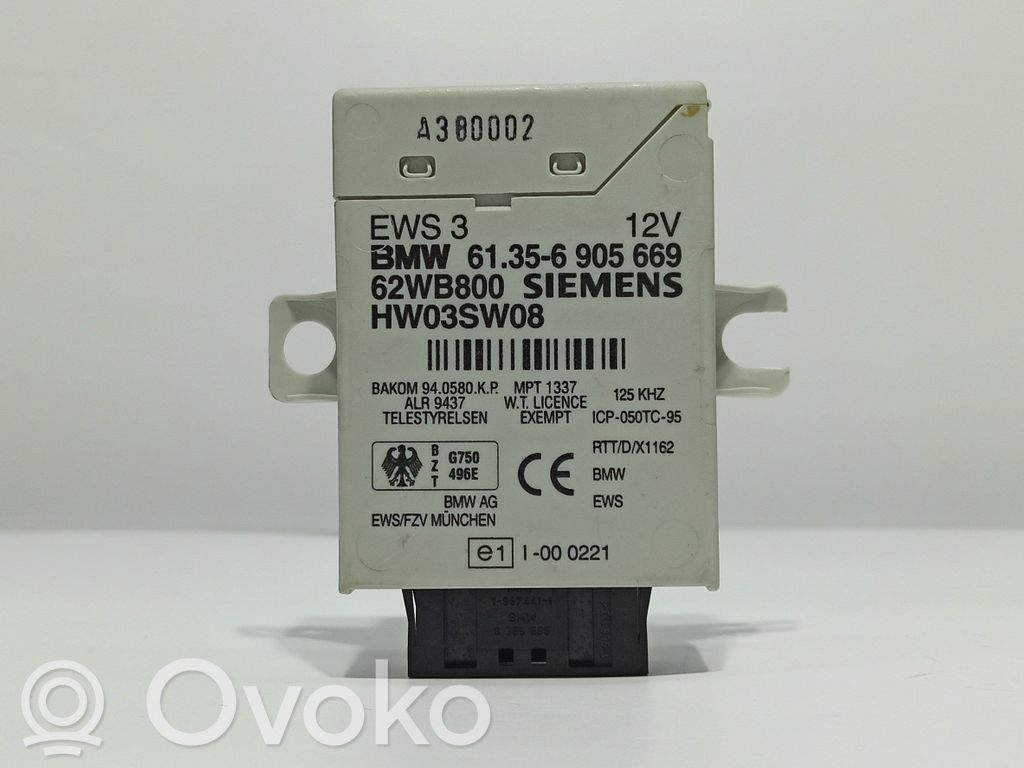 Other control units/modules   61356905669,61359145097