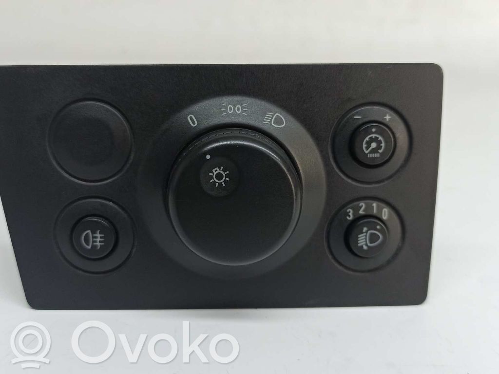 Opel Zafira B Panel lighting control switch 