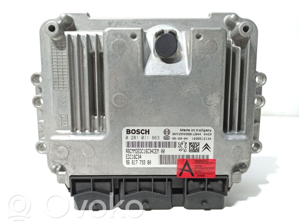 Peugeot 307 Engine control unit/module 