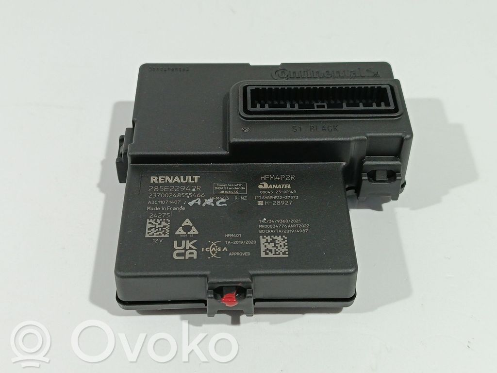 Other control units/modules   285E22942R