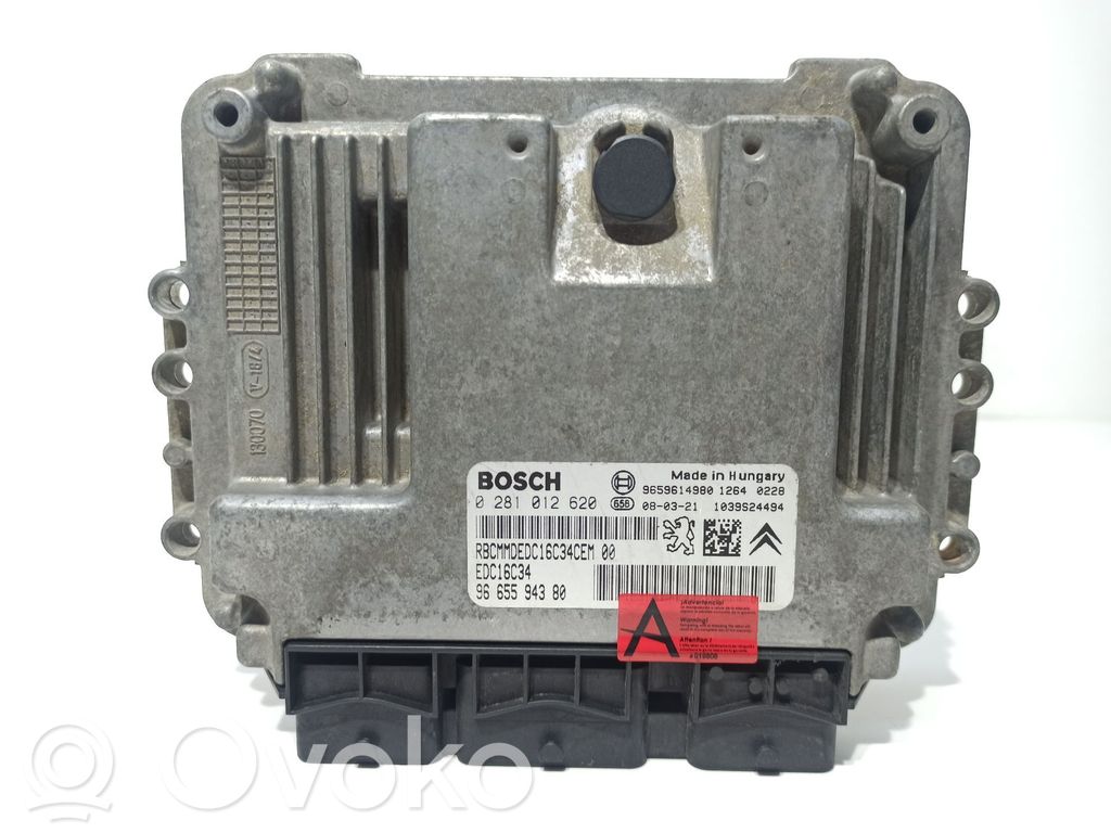 Citroen Berlingo Engine control unit/module 
