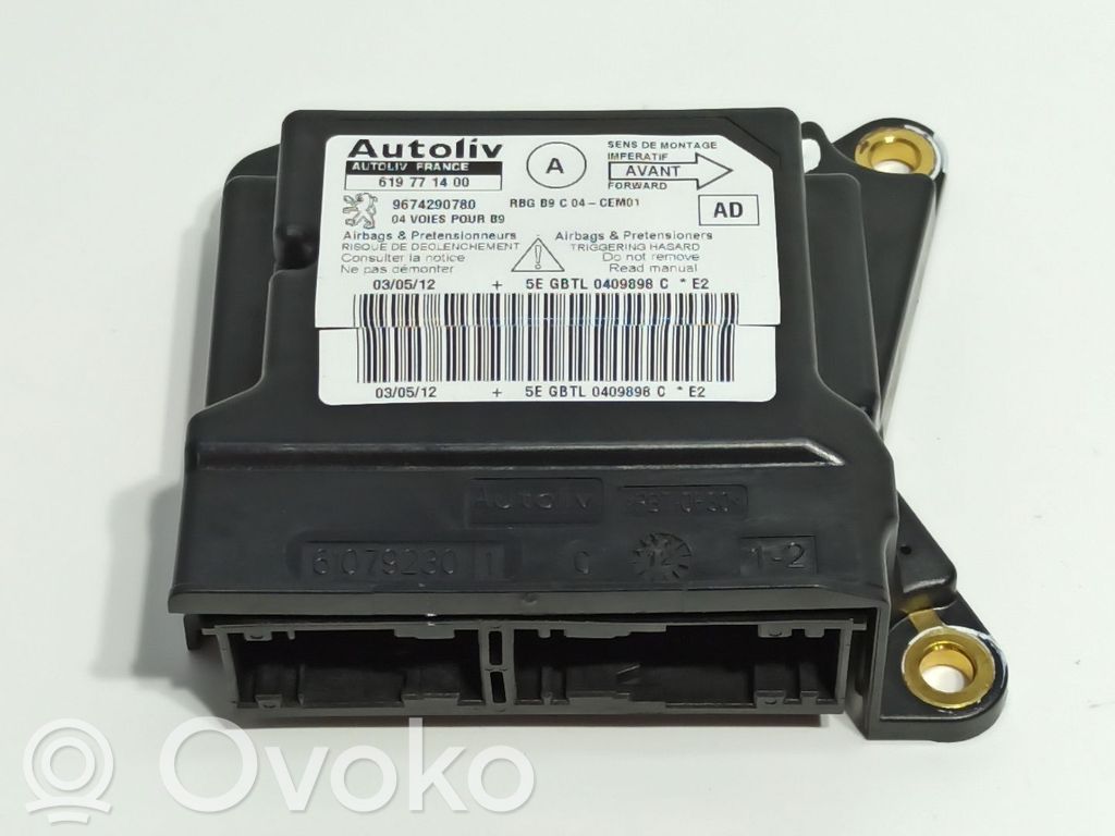 Peugeot Partner Airbag control unit/module 