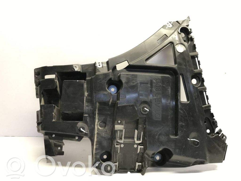 Bumper support mounting bracket corner   9853315