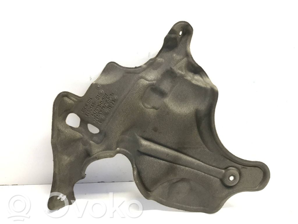 BMW X5 F15 Heat shield in engine bay 