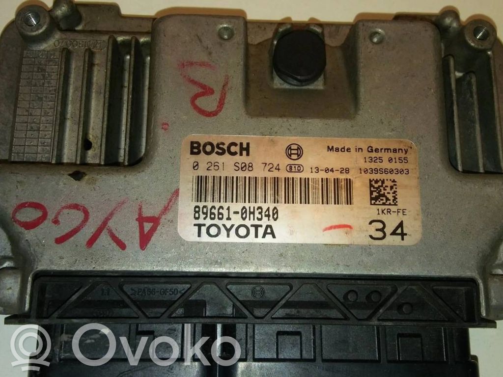 Toyota Aygo AB10 Engine control unit/module ECU 