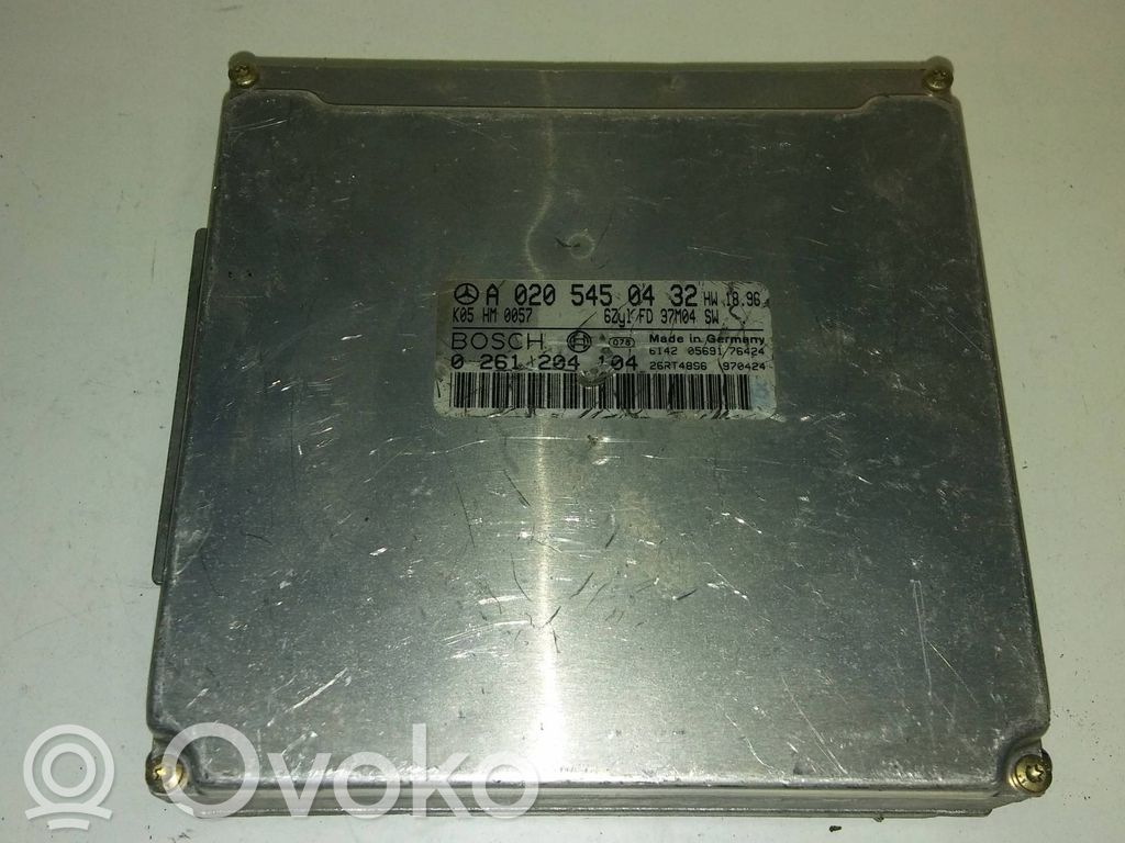 Engine control unit/module   A0205450432,26RT4896,0261204104
