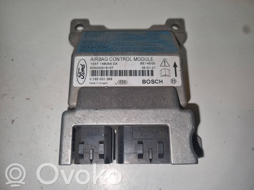 Airbag control unit/module   YS5T14B056DA,0285001399,605000516101