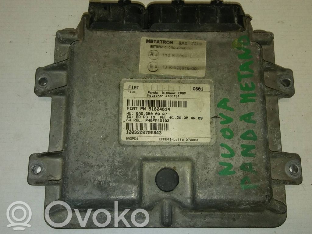 Fiat Panda II Engine control unit/module 