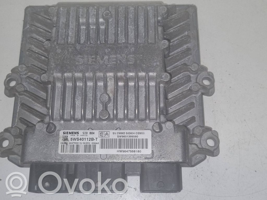Citroen C3 Engine control unit/module 