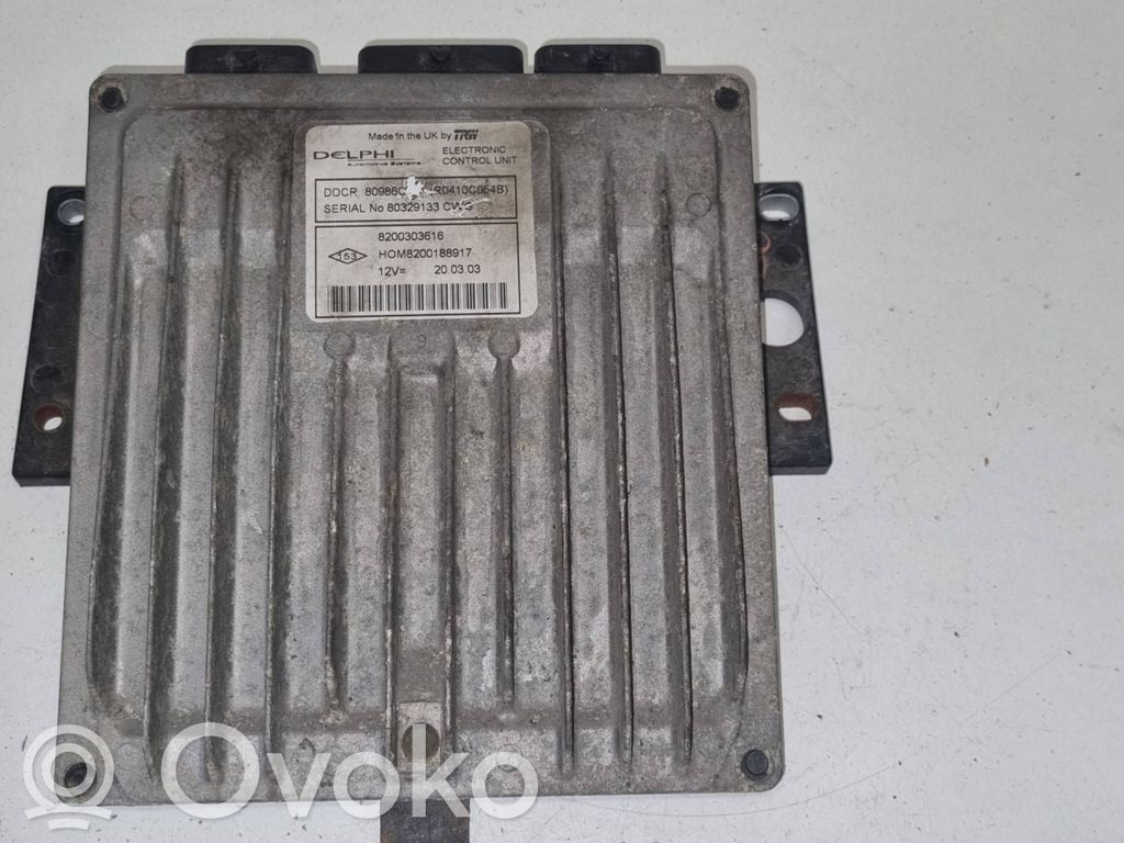 Renault Clio III Engine control unit/module 