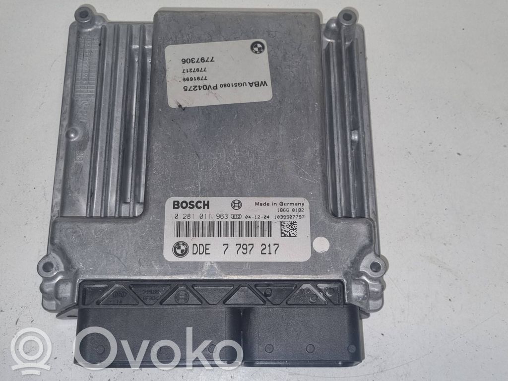 Variklio valdymo blokas   0281011963,7797217