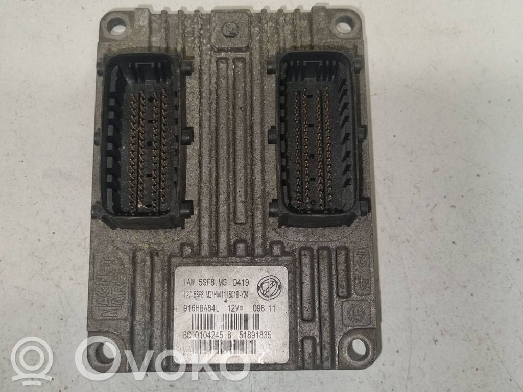 Lancia Ypsilon Engine control unit/module 