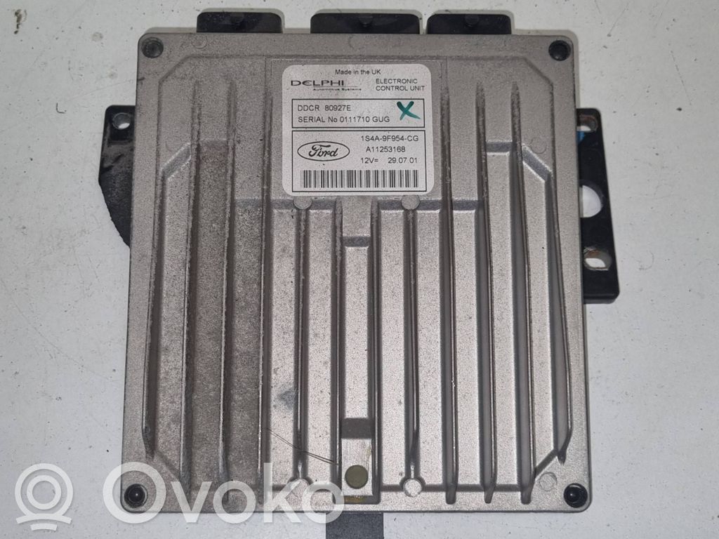 Engine control unit/module ECU   1S4A9F954CG,DDCR