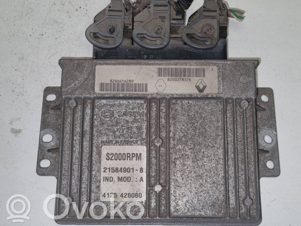 Engine control unit/module   8200416289,8200278376,S2000RPM