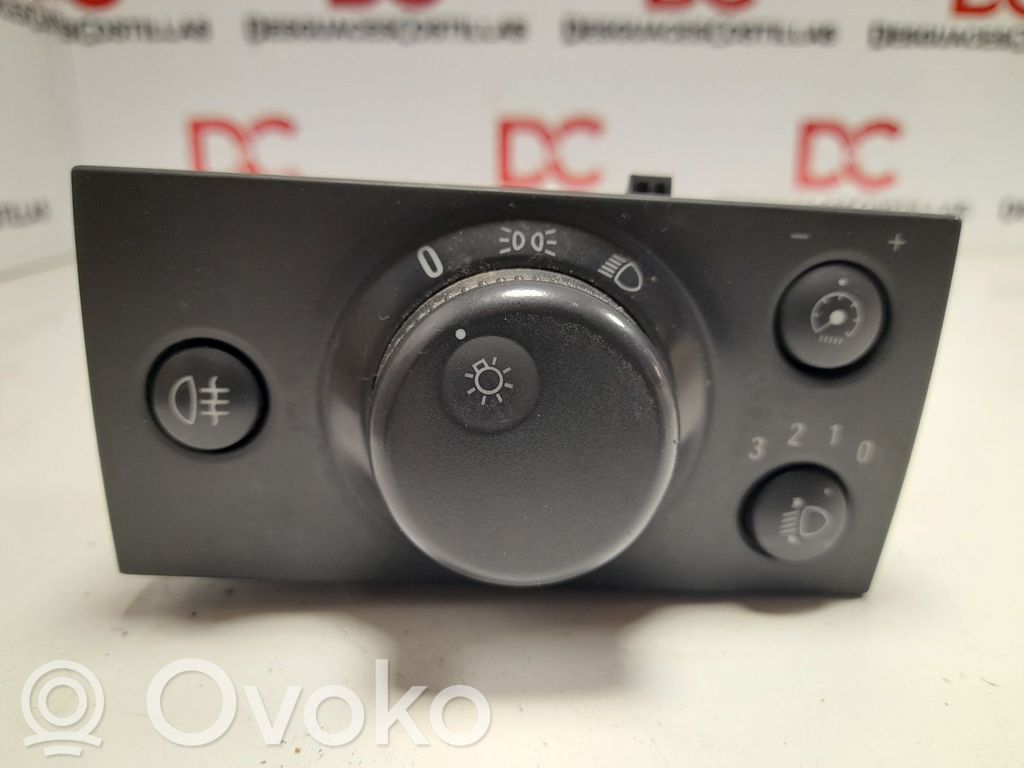 Opel Meriva A Panel lighting control switch 