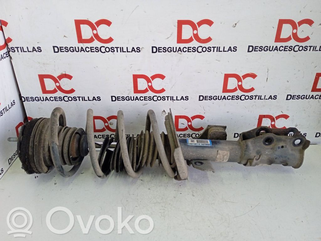 Mazda 2 Front shock absorber with coil spring 