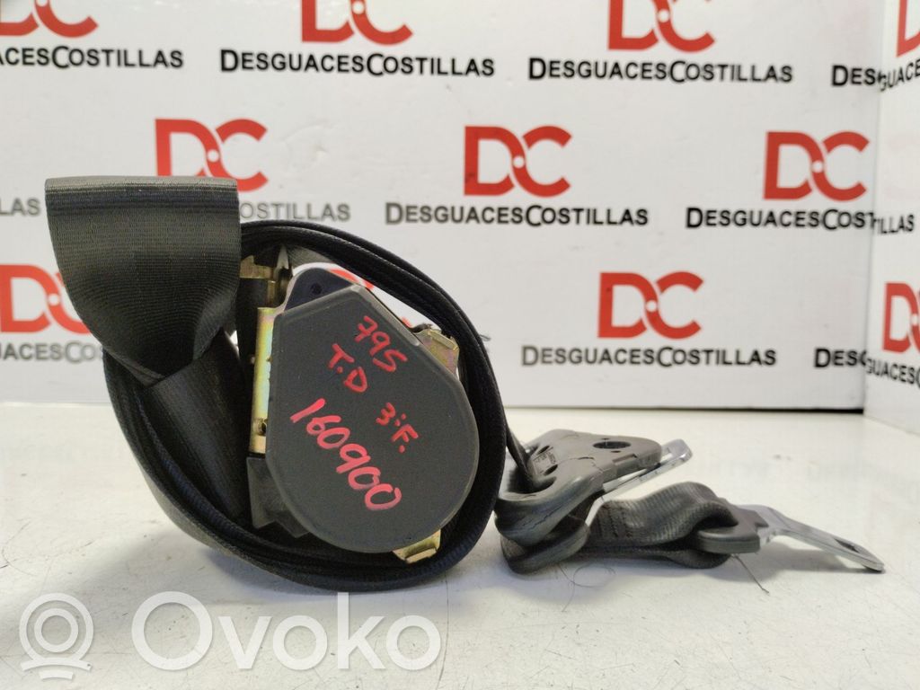 Peugeot 307 Cinturón trasero 
