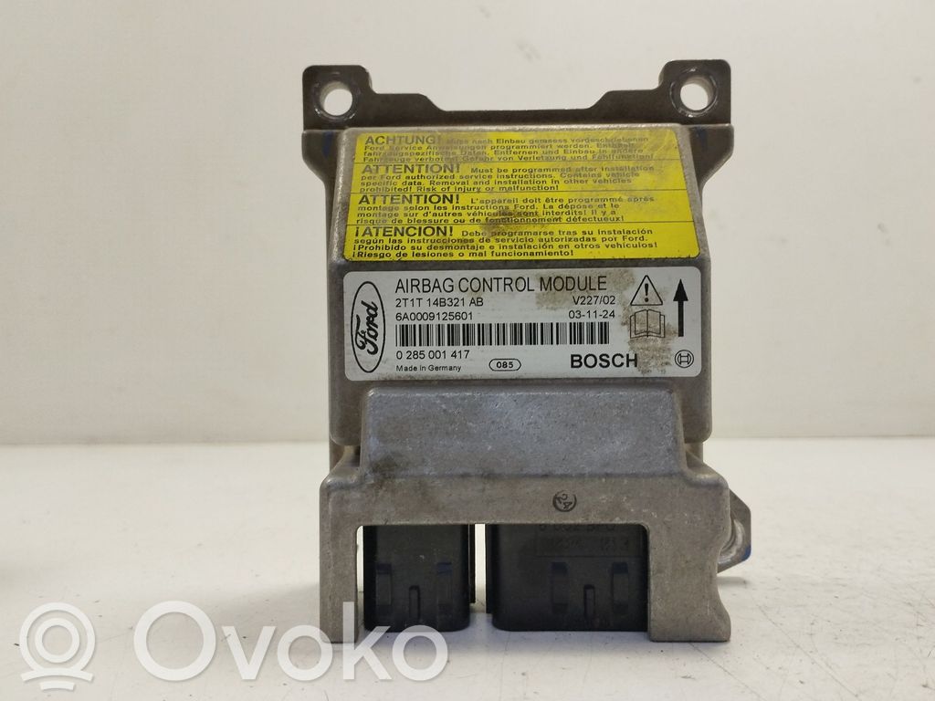 Airbag control unit/module   2T1T14B321AB