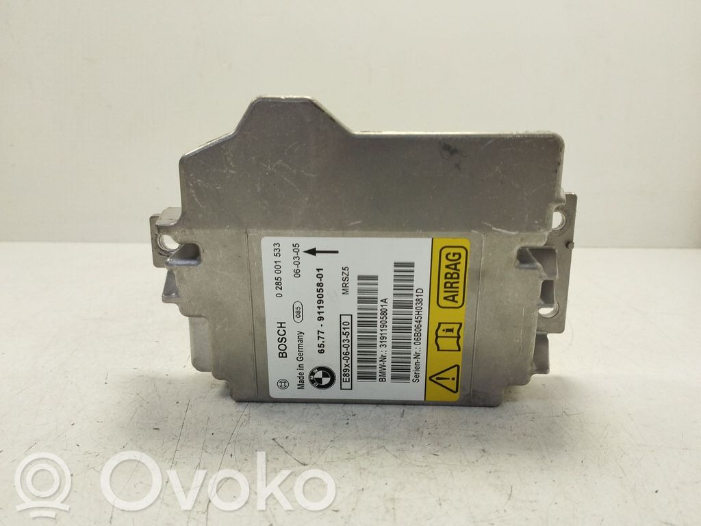 Unidad de control/módulo del Airbag   911905801
