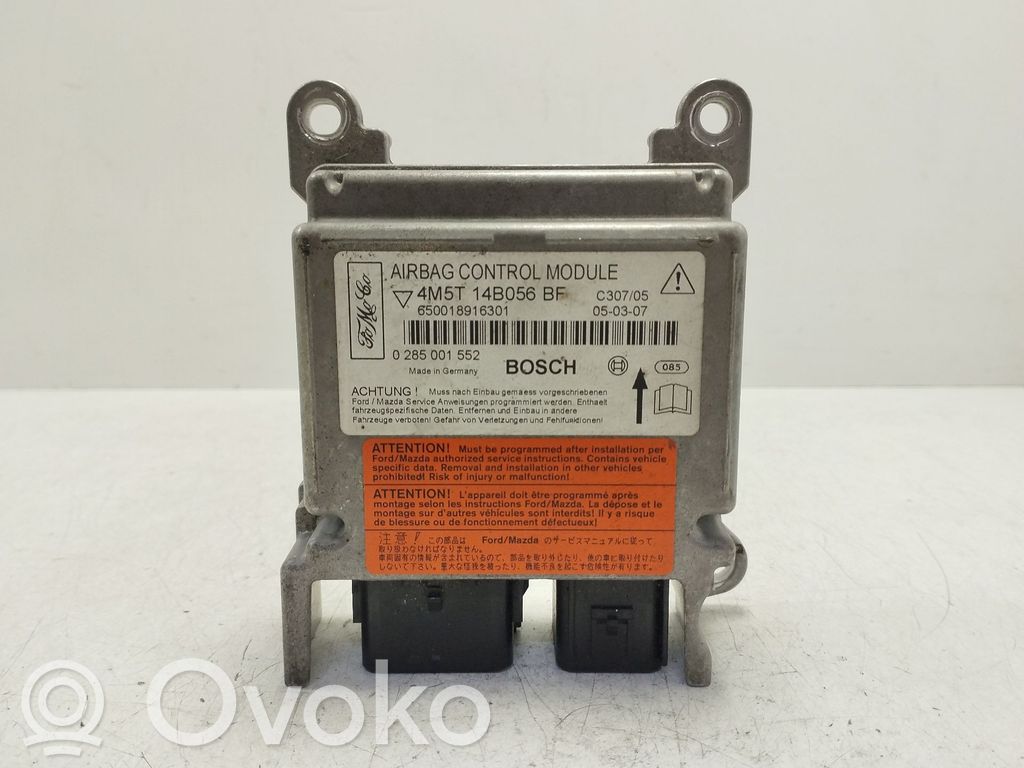 Unidad de control/módulo del Airbag   4M5T14B056BF