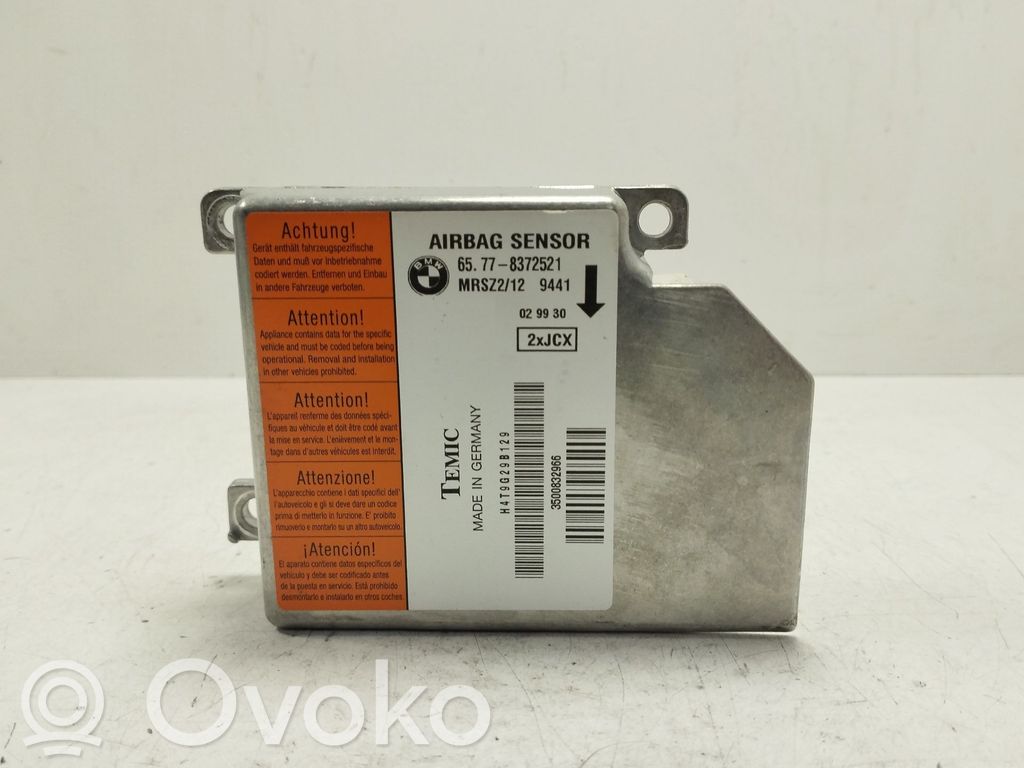 Airbag control unit/module   65778372521