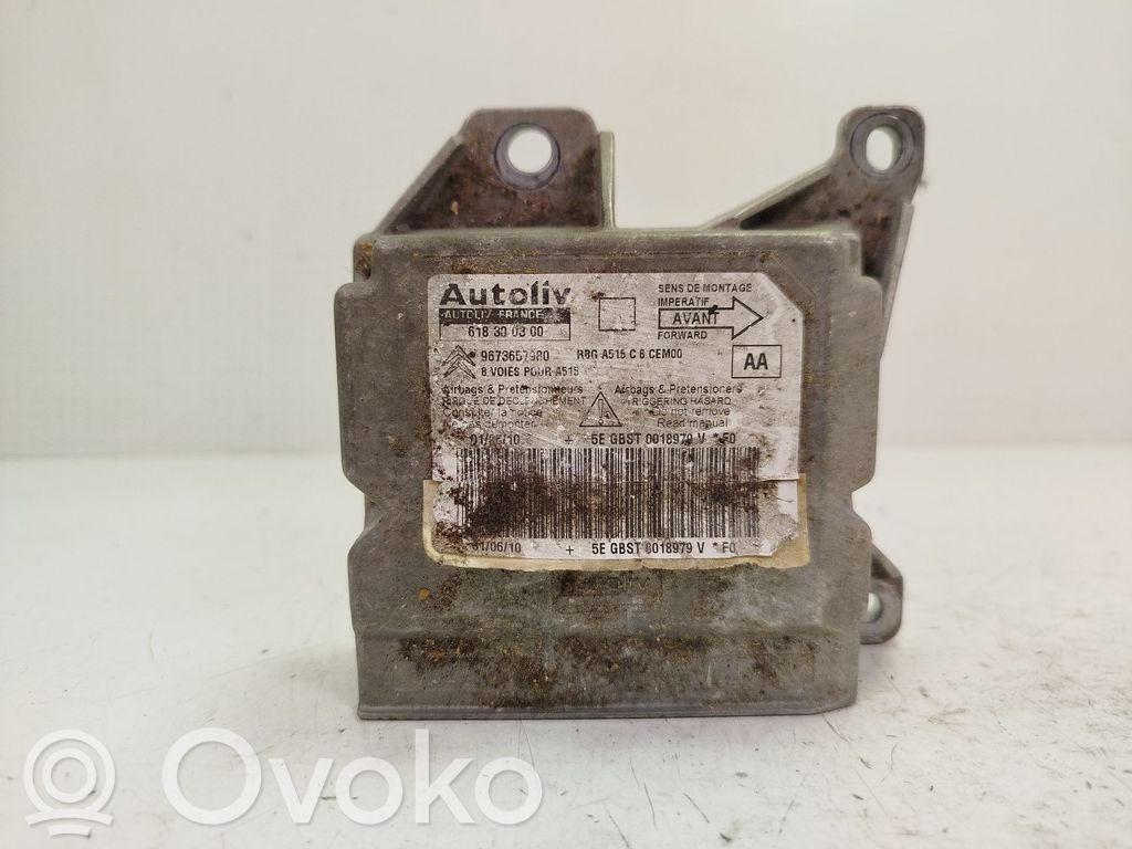 Citroen C3 Unidad de control/módulo del Airbag 