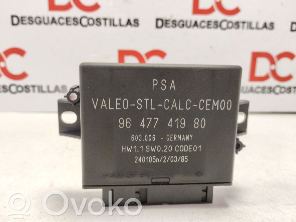Autres unités de commande / modules   9647741980