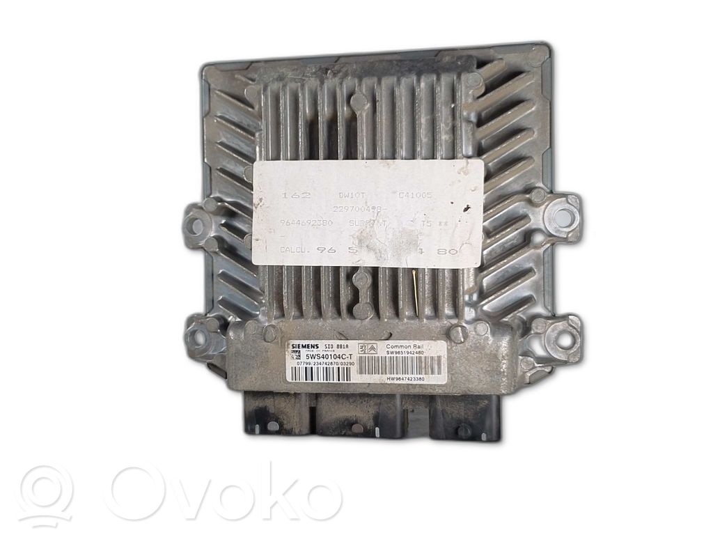 Peugeot 307 Engine control unit/module 